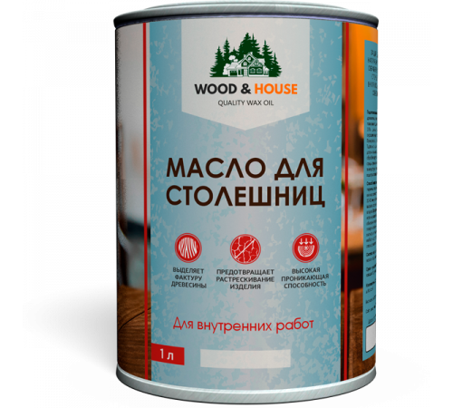 Заказать МАСЛО ДЛЯ СТОЛЕШНИЦ WOOD & HOUSE в Одинцово, Московская область
